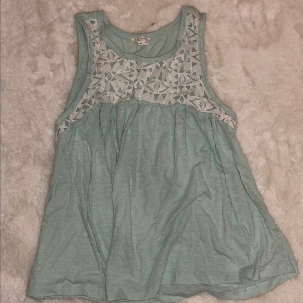 Teal tank